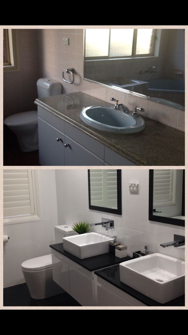 Wattle Grove bathroom — before renovation